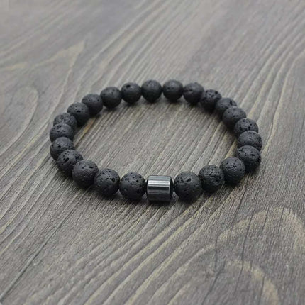 Magnetic Anti Smoke Bracelet 8MM Triple Protection Cessation Therapy Gift