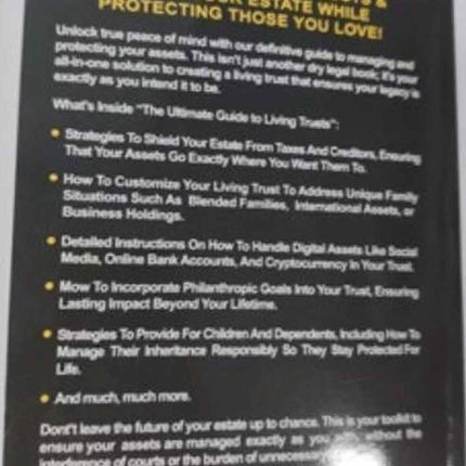 2025/2026 Edition: The Only Living Trusts Book You'll Ever Need