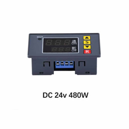 DC 12V 24V Digital Timing Delay Relay Adjustable Cycle Timer Control Switch
