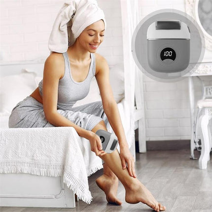 Electric Foot Callus Remover Grinder File Professional Dead Skin Tool + Tips