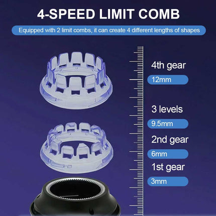 Men's Electric Shaver Bald Head Hair Clipper Beard Trimmer Shaving Machine