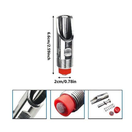 Automatic Animal Waterer 5x Stainless Steel Pig Nipple Drinker Tool