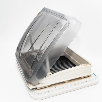 CARAVAN MOTORHOME RV ROOF HATCH SKYLIGHT 400X400 WITH BLIND AND LED LIGHT