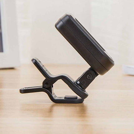 Digital LCD Clip-On Tuner for Guitar, Ukulele, Violin & More