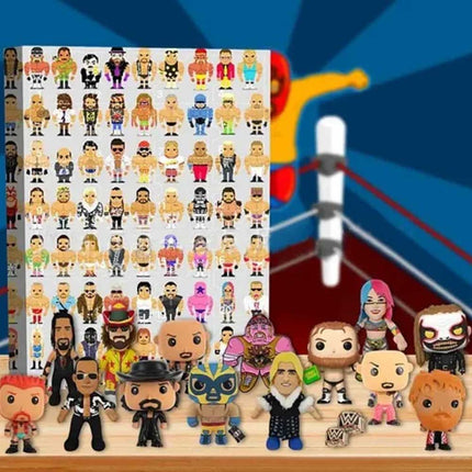 Christmas Countdown Advent Calendar with Wrestling Ornaments Figures