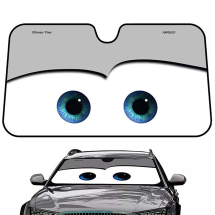 Car Windshield Sun Shade Cartoon Eye Visor SUV Front Window Cover