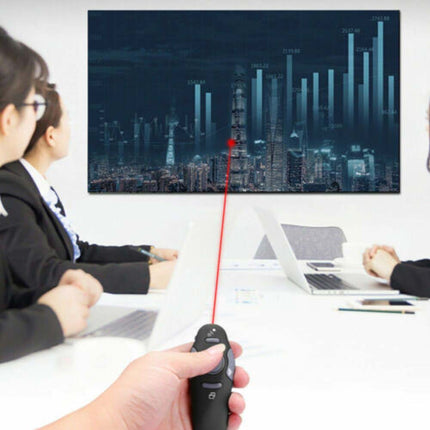 Wireless USB Laser Pointer Remote Control for PowerPoint Presentations