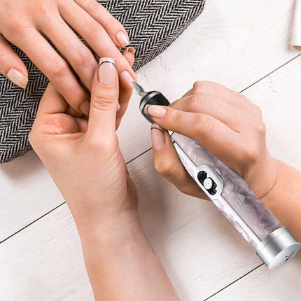 Nail Grinder for Human Toenails Cordless 4 Speeds Sander for Thick Nails