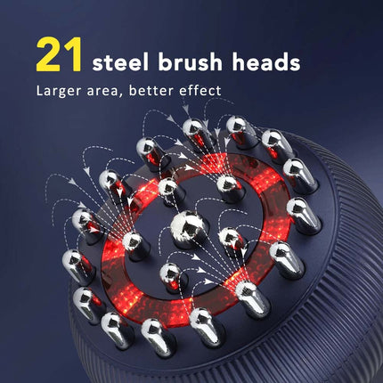 Electric Body Massage Brush Lymphatic Drainage Microcurrent Meridian Machine