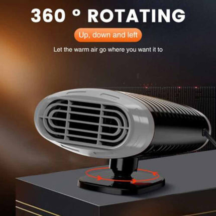 Electric Car Heater 12V Dc Heating Fan Defogger Defroster Demister Portable
