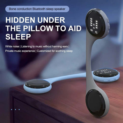 Under Pillow Sleep Speaker Bone Conduction Wireless Rechargeable 5.4