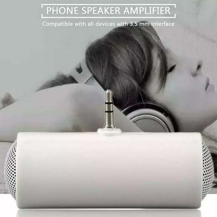 2X Mini Portable Speaker 3.5mm Plug Line-in for Tablet Smartphone