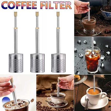 Travel Coffee Maker Portable Final Press Reusable Filter Coffee Brewer