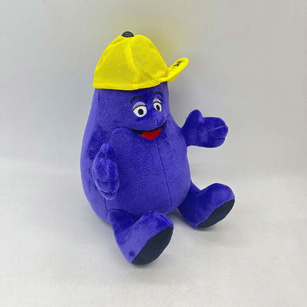22cm Yellow Hat Plush Doll, Soft Short Plush Toy, Ideal Gift for Kids