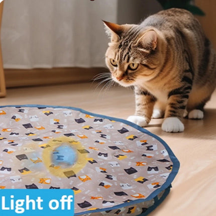 Interactive Cat Toy Chirping Hide Seek Catching Game Ball Smart