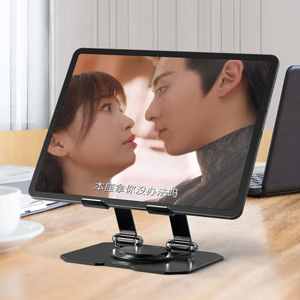 Portable Metal Swivel Tablet Stand Holder Laptop Riser for iPad/Pro/Air
