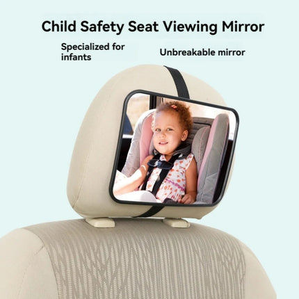 Adjustable Baby Car Mirror – Detachable Wide View for Child Safety