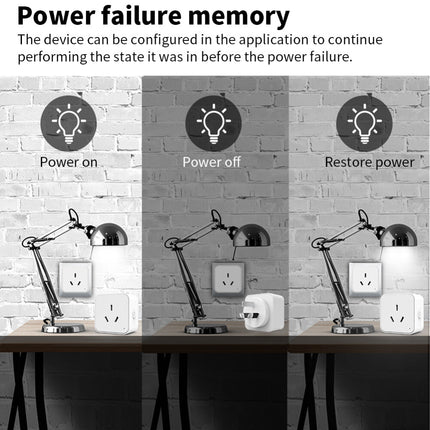 Tuya WiFi/Zigbee 16A Smart AU Socket, Voice Control for Alexa & Google Home