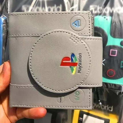 New Sony PlayStation Console Shaped Double Fold Wallet for Students