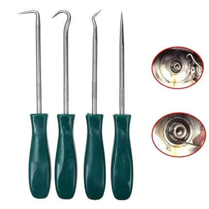 NEW 4pc Pick & Hook Tool Set O-Ring Seal Hose Removal Puller Garage