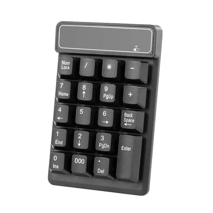 Wireless Numeric Keypad 2.4GHz, 19 Keys, Mechanical Feel Keyboard
