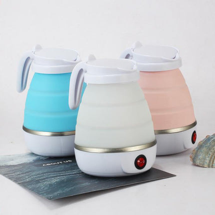 Foldable Electric Kettle 220V Silicone Portable Water Boiler with AU Plug