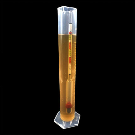 Home Brew Wine Hydrometer Set – Triple Scale Alcohol Tester & Test Jar