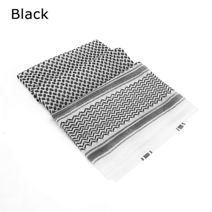 Men Arab Keffiyeh Shemagh Scarf Muslim Turban Palestine Headwrap