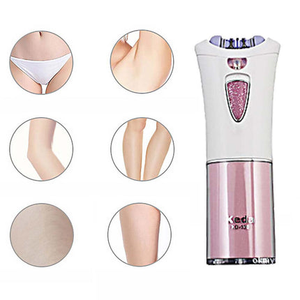 Women's Smooth Glide Epilator for Face, Body & Facial Hair Removal