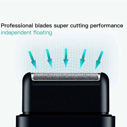 Men's Electric Shaver & Beard Trimmer, USB Rechargeable Portable