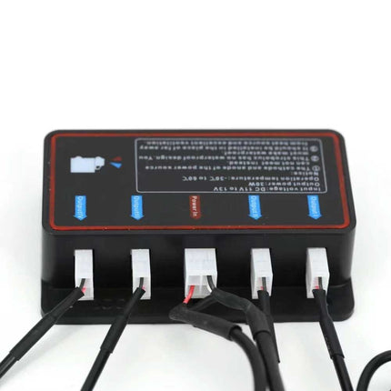 4x 6 LED Amber Strobe Marker Light Bar Flashing Beacon for Car 12V