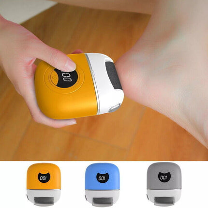Electric Foot Callus Remover Grinder File Professional Dead Skin Tool + Tips