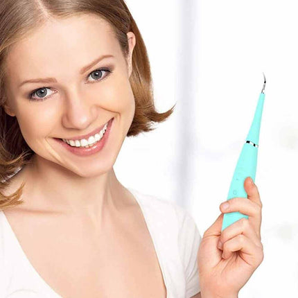 Portable Electric Dental Scaler Tool for Plaque, Tartar & Stains
