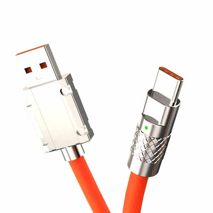 6A 120W Super Fast USB C Cable Liquid Silicone Heavy Duty Boxed