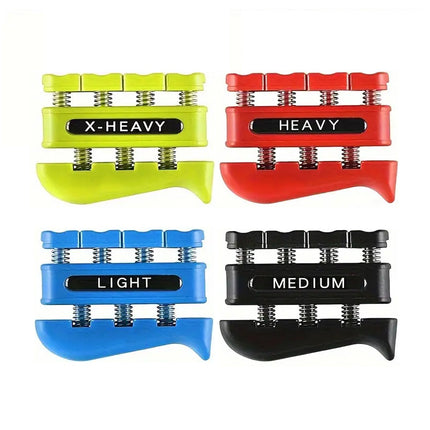 4pcs Finger Strengthener 3LB 7LB 11LB 14LB - Forearm & Hand Exerciser