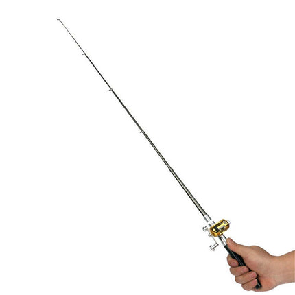 Telescopic Pen Fishing Rod Pocket Size Portable Pole and Reel Combo