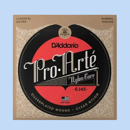 D'Add EJ45 & EJ46 Classical Guitar Strings Nylon Core Silver Plated Copper