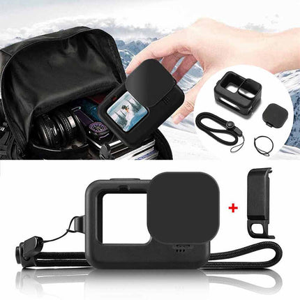 Protective Silicone Case Kit for GoPro Hero 11/10/9 Black Accessories
