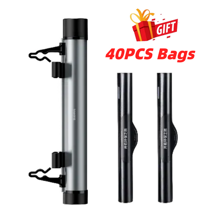Baseus Car Trash Can Litter Bag Garbage Waste Bin Lid Organizer