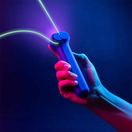 Glow-in-the-Dark Loop Lasso Rope Launcher Propeller String Shooter