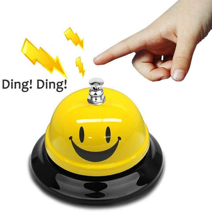 Smiley Face Steel Call Bell – Reception Desk Restaurant Hotel Kitchen Service