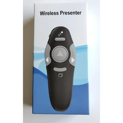 Wireless Presentation Remote with Laser Pointer & Mouse Clicker Control