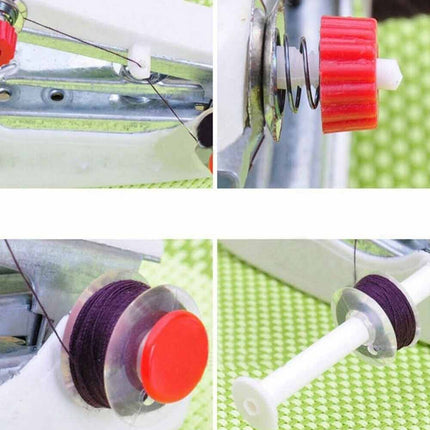 Cordless Handheld Sewing Machine Mini Portable Stitcher for Home Clothes