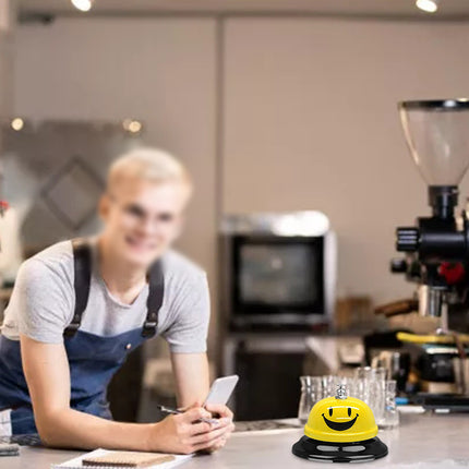 Smiley Face Steel Call Bell – Reception Desk Restaurant Hotel Kitchen Service