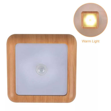 6 LED Motion Sensor Night Light Battery Operated Indoor Closet Cabinet Lamp
