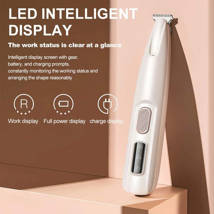 Pro Silent Cordless Dog Clippers Pet Hair Shaver Grooming Trimmer Kit