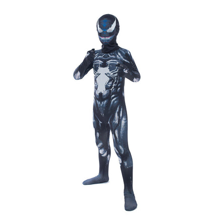 Venom Jumpsuit Costume Spiderman Superhero Cosplay Birthday Gift