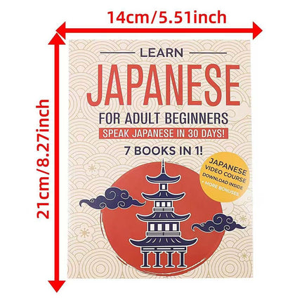 Learn Japanese: 7 Books in 1 for Adult Beginners – Speak in 30 Days