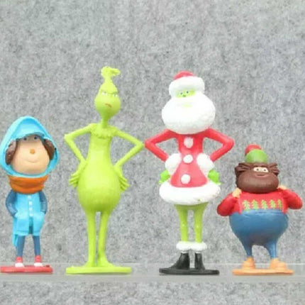 12Pcs Christmas Cartoon Villain Action Figure Kids Toy Gift Set