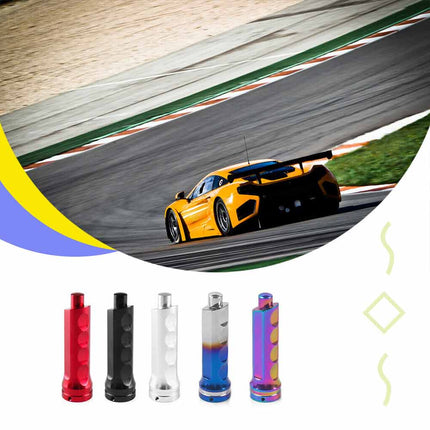 Universal Car Handbrake Cover Aluminum Alloy Anti-Slip Sleeve